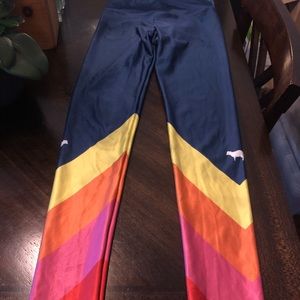 Goldsheep navy retro leggings